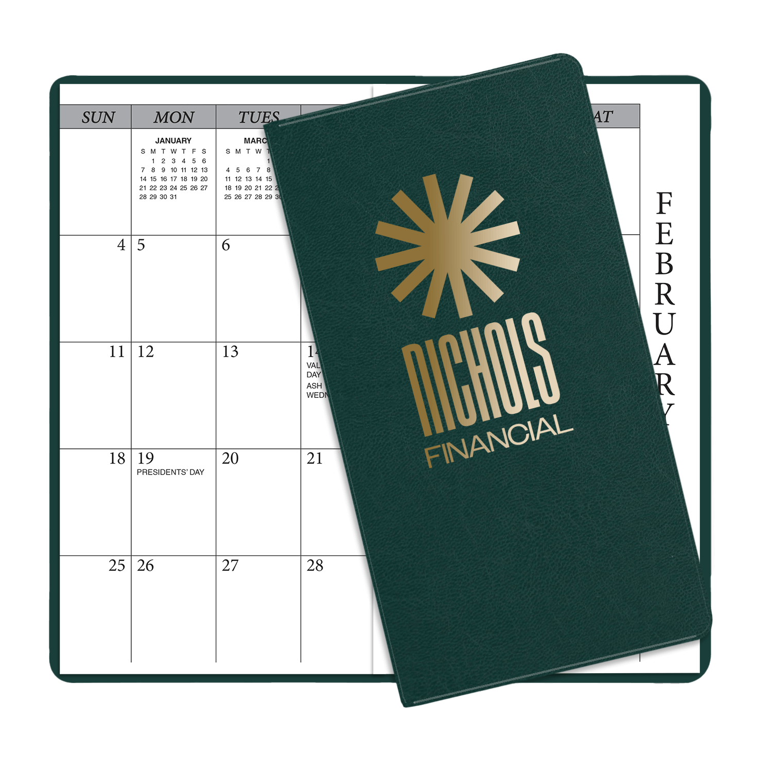 Executive Academic Monthly Pocket Planner                             